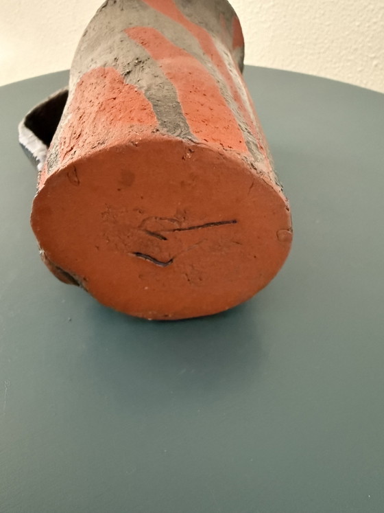 Image 1 of Handmade vintage brutalist raku