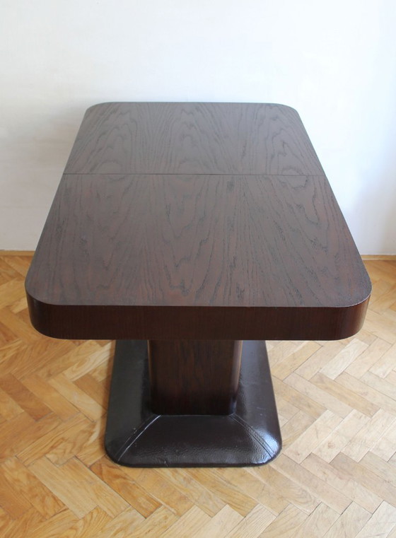 Image 1 of 1930s Extendable Dining Table by Jindrich Halabala 