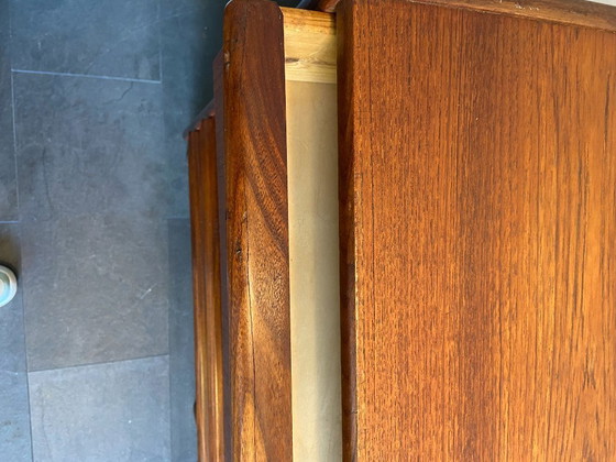 Image 1 of Vintage Deense ladekast in teak met 5 laden
