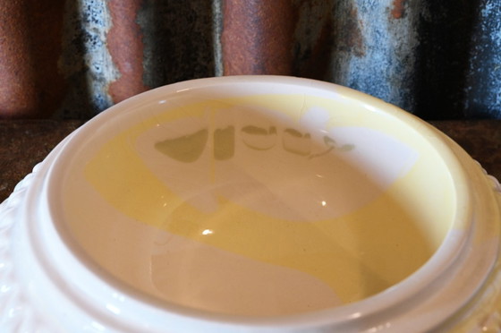 Image 1 of Ceramic art object Japanese Lotus Flower