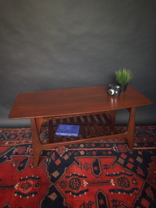 Vintage Midcentury Retro Design Teak Coffee Table – salontafels, Wood