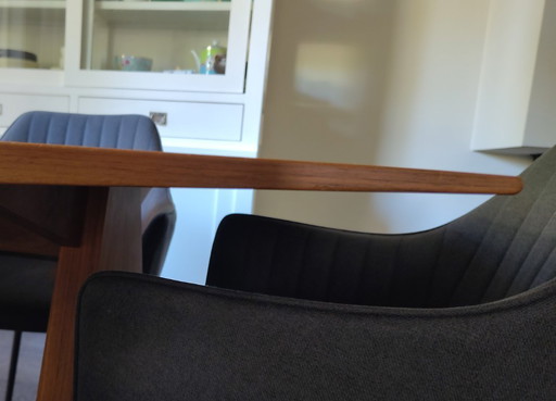 Dining table American walnut 190*90*75