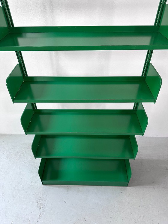 Librería Lips Vago "Congresso" verde brillante, años 70, diseño holandés-italiano. – Iron (photo 9 of 18)