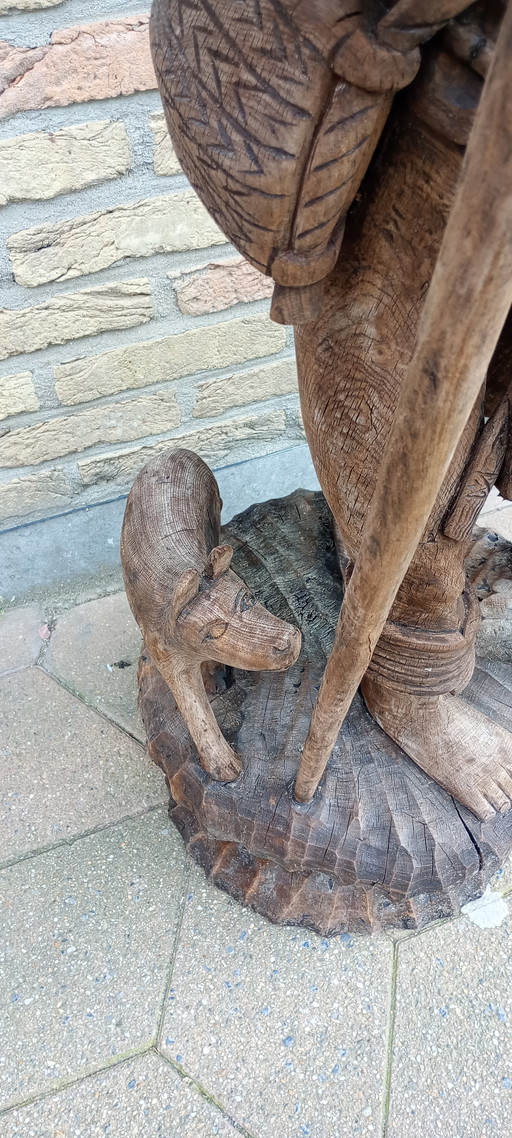 Couple de chasseurs, Philippines, années 1950