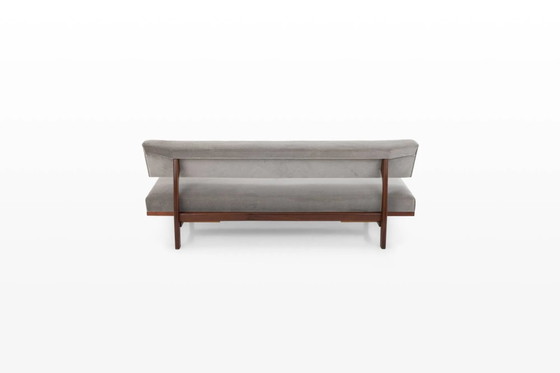 'Model 470' Daybed sofa by Hans Bellmann for Wilkhahn, Germany 1960s – 3-5 seaters, Velvet, Scandinavian (photo 4 of 11)