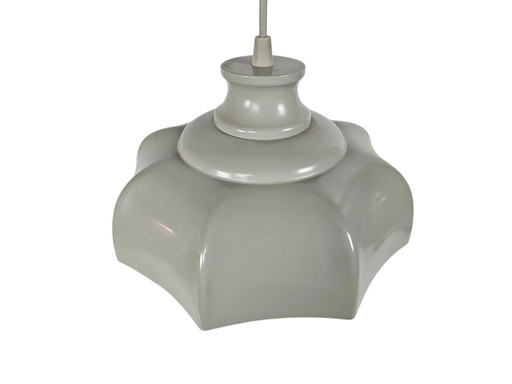 Massif - style Art Déco - lampe suspendue - métal - Belgique - années 70