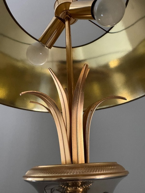 Image 1 of Lampada Boulanger Palm anni '70 color oro