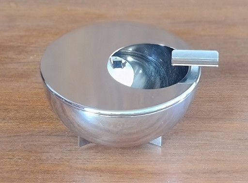 Alessi Bauhaus ashtray, designed by Marianne Brandt.