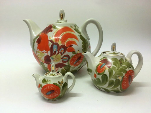 Teiere 3x/ Prodotto in URSS