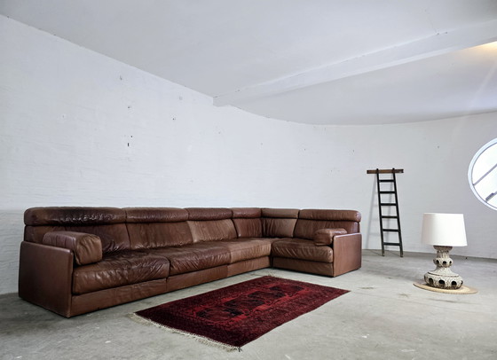 Image 1 of De Sede Ds 77 Sofa Daybed Modulaire Sofa Vintage jaren 60 70 Loft Studio Zitgroep