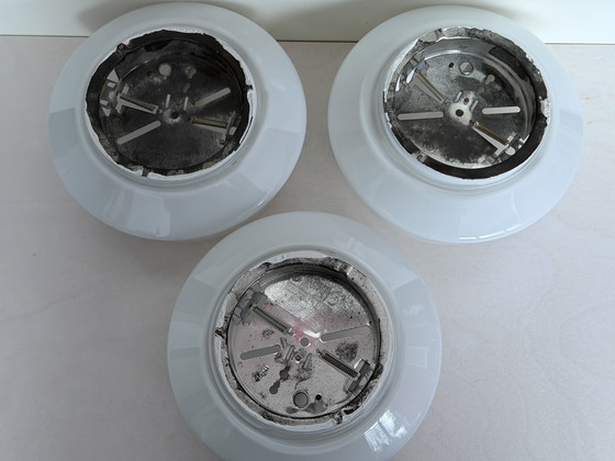Image 1 of 3x Vintage RZB DKN Ceiling Lamp