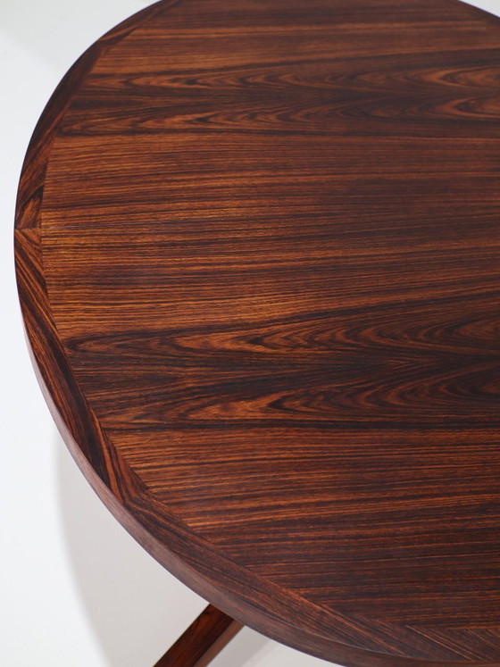 Oval Extendable Dining table Dyrlund Rosewood 1960s Danish (photo 12 of 16)