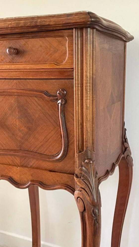 Nachtkastje Louis XV stijl marmer – Marble (photo 15 of 39)