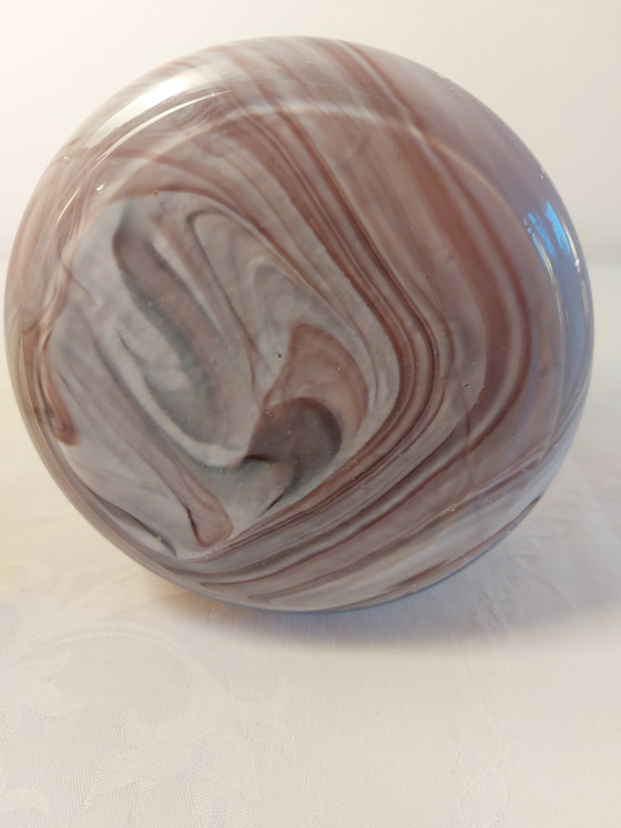 Image 1 of Firenze opalina, Vetreria artigiana Empoli, vaso in vetro anni '70