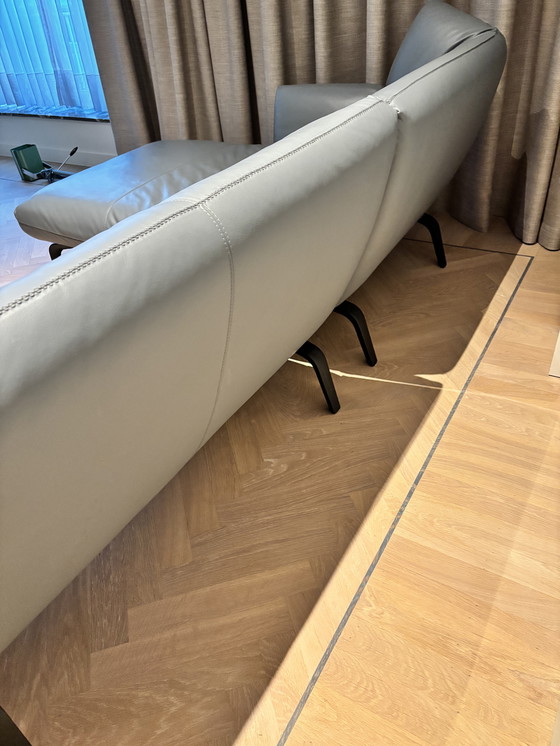 Image 1 of Leolux Devon 2,5 pl chaise longue (L) en cuero