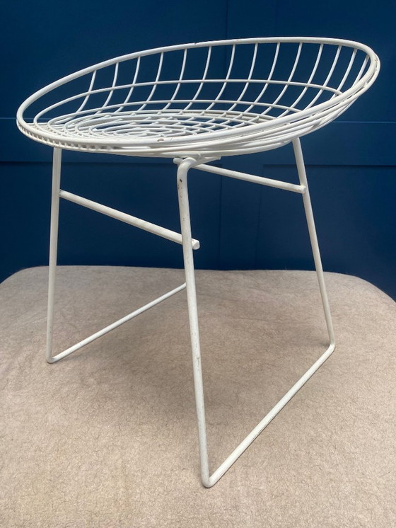 Image 1 of Silla KM05 - Cees Braakman Pastoe (taburete) blanco