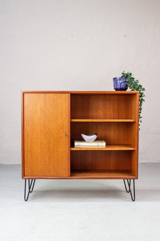Vintage teakhouten ladekast/dressoir uit de jaren 60, midden van de vorige eeuw. – WK Möbel, Ladekasten, Wood (photo 3 of 11)