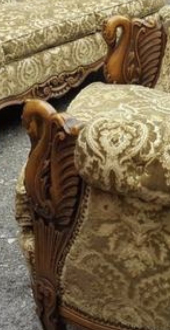 Image 1 of Bankstel met zwanenhals