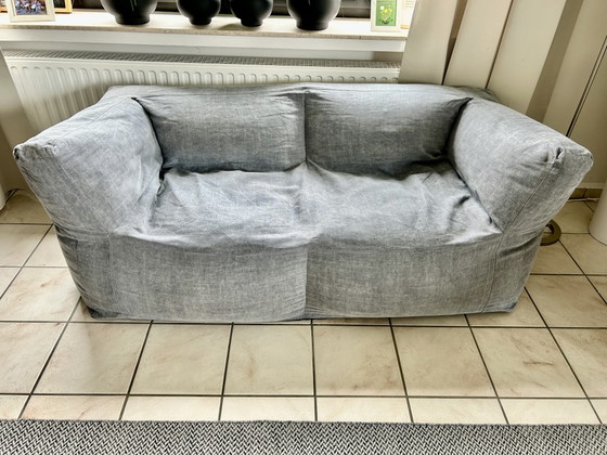 Image 1 of Sunbrella! Bryck 2-zits loungebank voor buiten met voetenbank