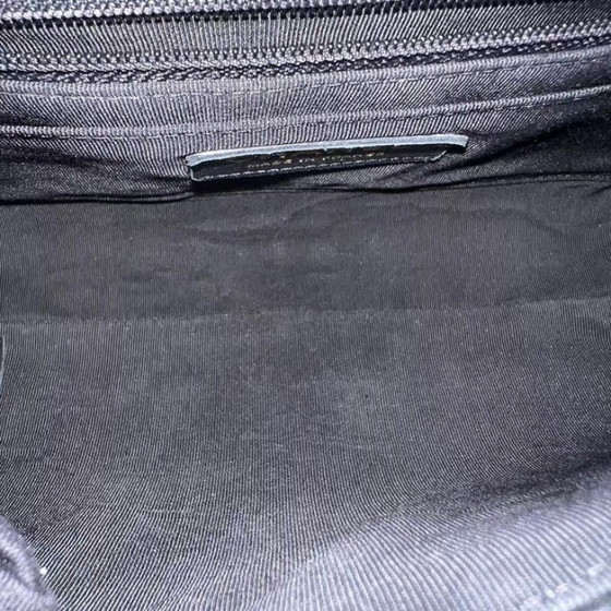 Image 1 of Chanel Seasonal Flap - Calfskin Quilted Small Daily Chevron Flap Black Sereis 27