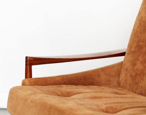 Image 1 of Ib Kofod Larsen "Djursholm" stoel voor Olof Perssons Fåtöljindustri (OPE)