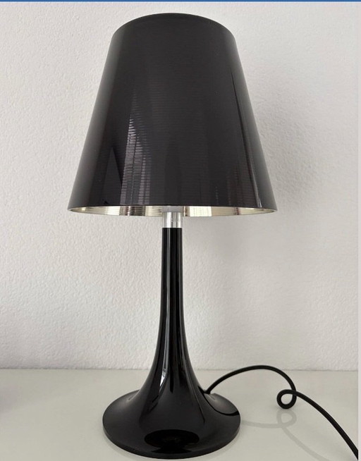 Flos black Miss K lamp by Philippe Starck