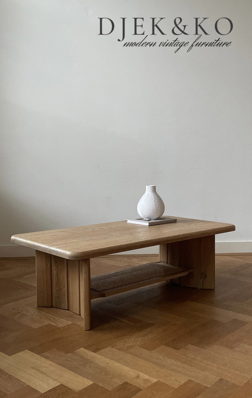 Vintage Couchtisch aus Eichenholz