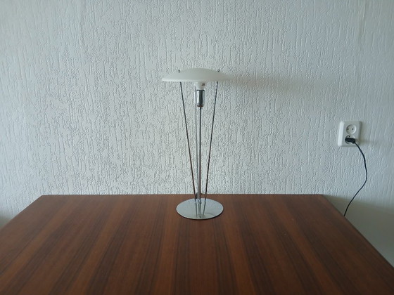 Image 1 of Space Age Ufo Tafellamp / Vloerlamp - Vintage