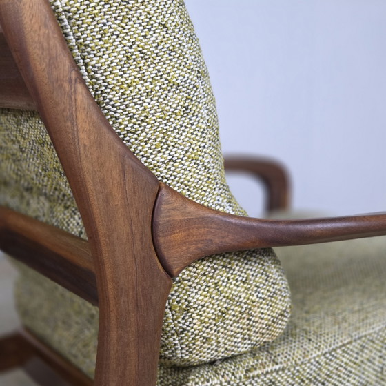 Image 1 of Vintage jaren 60 Deense relax fauteuils lounge stoelen , jaren 60 teak
