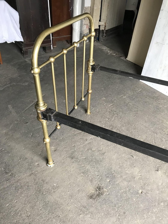 Letto da giorno vintage francese in ottone, anni '60 – Letti da giorno (photo 2 of 17)