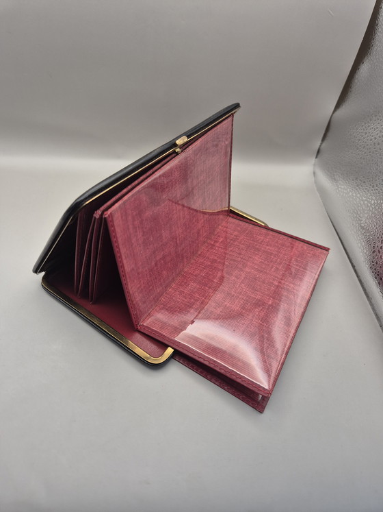 Image 1 of Vintage leren fotohouder – Le Tanneur