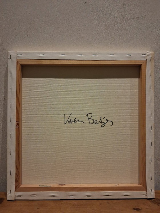 Image 1 of Koen betjes Krusty the clown x mcdonalds x banksy mashup painting