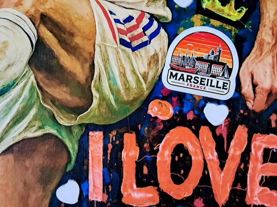 Image 1 of Enzo SAN MARCO - Bebé Marsella 1 - Lienzo del artista