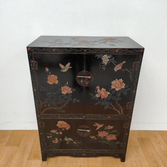 armoire nuptiale chinoise vintage, armoire à porcelaine, armoire buffet. Style chinois Japandi – Vaisseliers (photo 2 of 15)