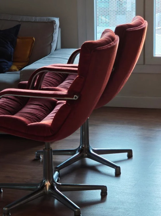 Image 1 of Set of Two Lounge Chairs by Geoffrey Harcourt for Artifort