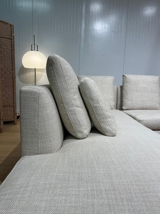 Image 1 of Canapé d'angle Minotti Allen, récemment retapissé