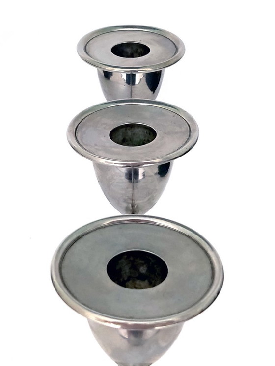 Art Deco candlestick – Candle holders, Metal (photo 6 of 9)