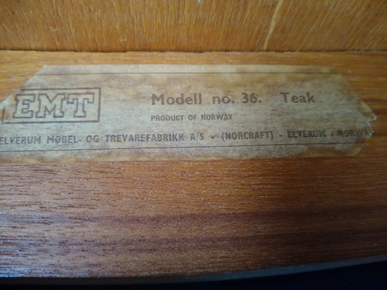 Image 1 of 4 sedie Olav Houg design scandinavo anni '60