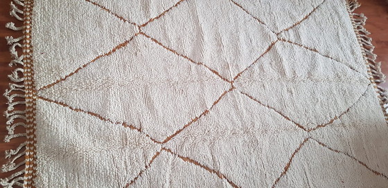 Image 1 of Handgeknoopt Berber kleed wol 246x156cm