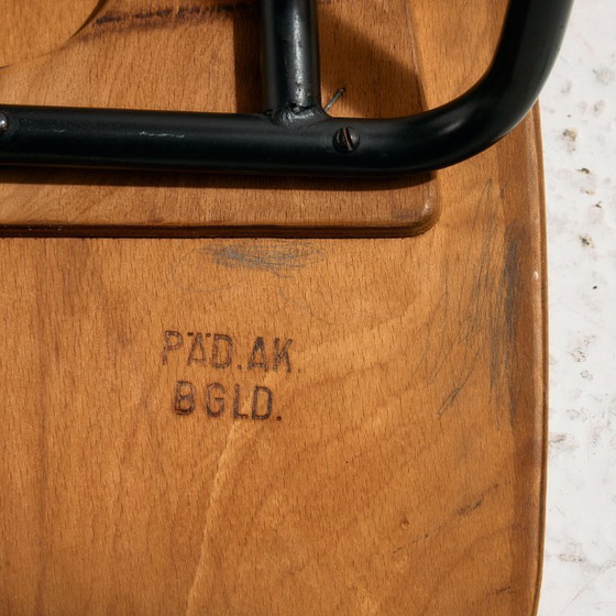 Image 1 of MK11023 Teak chair with writing tablet