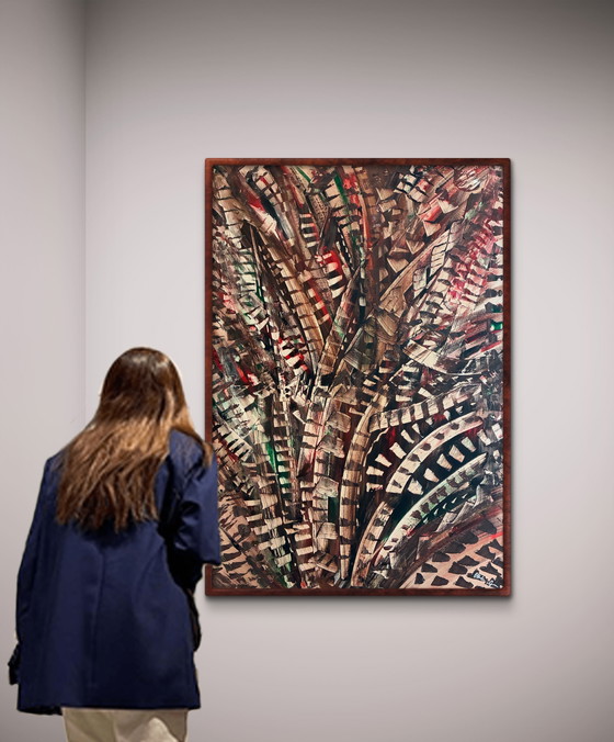 Image 1 of Walter Geraci - Abstrait industriel XL