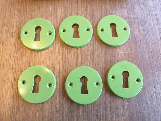 NOS Maniglie Vintage 6 Pezzi – Decorazione, Metal, Plastic (photo 4 of 5)