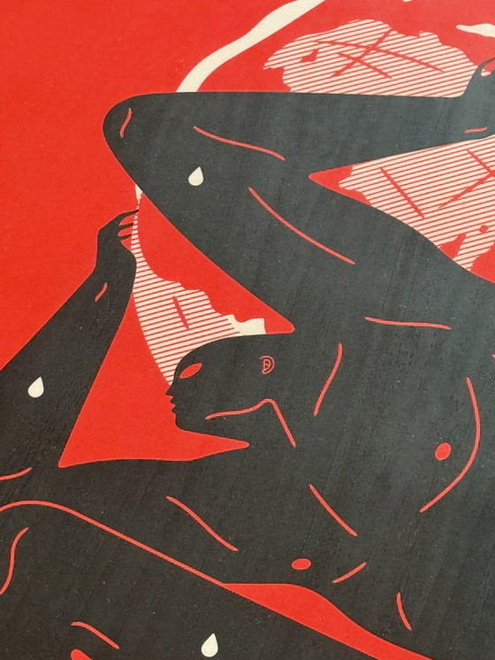 Image 1 of Cleon Peterson print “World on Fire”