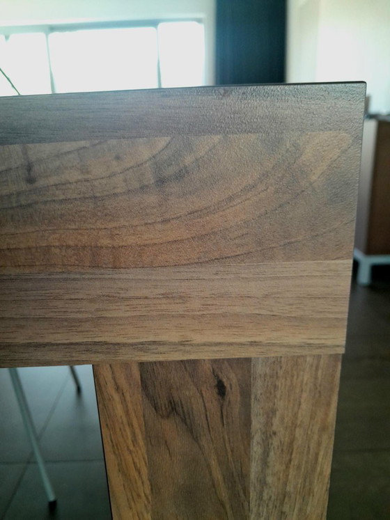 Mesa de bar/comedor de nogal macizo (212x90) – En perfecto estado – Mesas de comedor, Wood (photo 4 of 5)