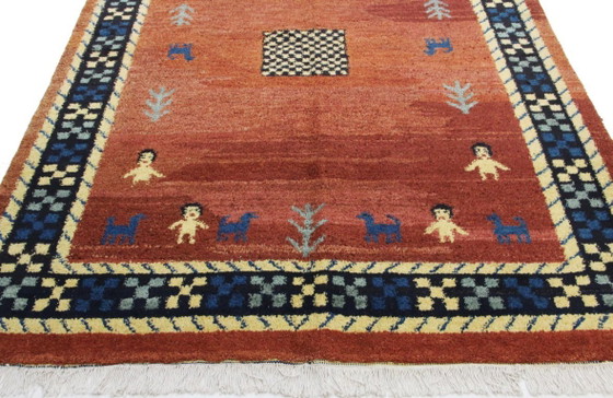Image 1 of Original Modern Indo Gabbeh Wool Rug 235 x 174 cm