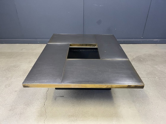 Image 1 of Hidden bar coffee table by Belgochrom, 1970s