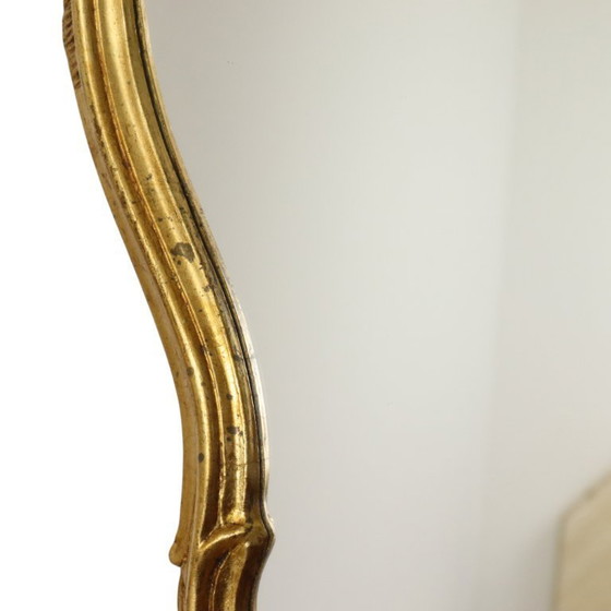 Image 1 of Franse Kuifspiegel Bladgoud Verguld 71cm