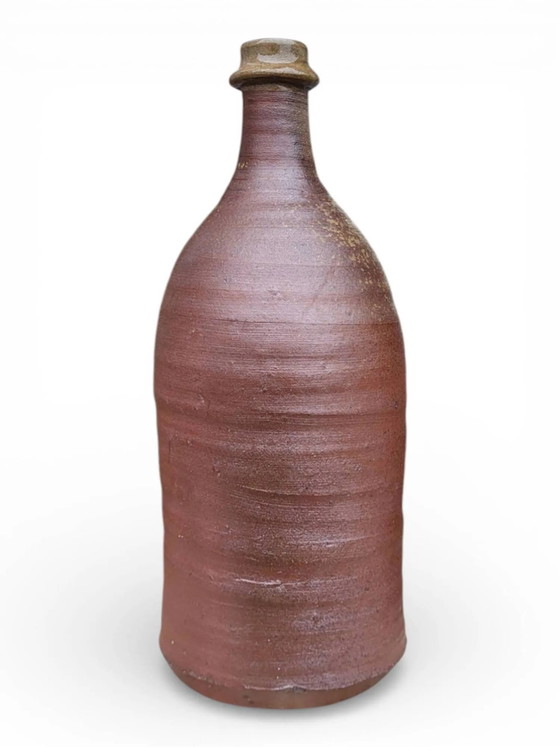 Bouteille en grès Dominique Lion / Puisaye – Verres et carafes, Porcelain (photo 4 of 7)
