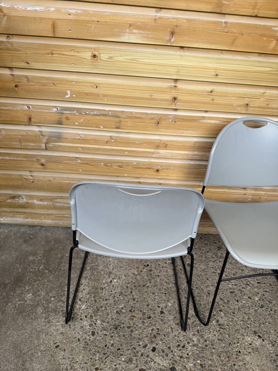 Image 1 of Set mit 4 originalen Comforto Stapelstühlen