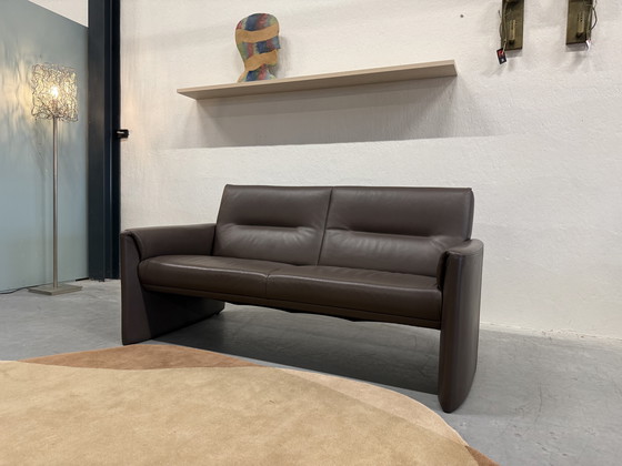 Image 1 of Leolux Boa Vista 2-Sitzer-Sofa, braunes Leder